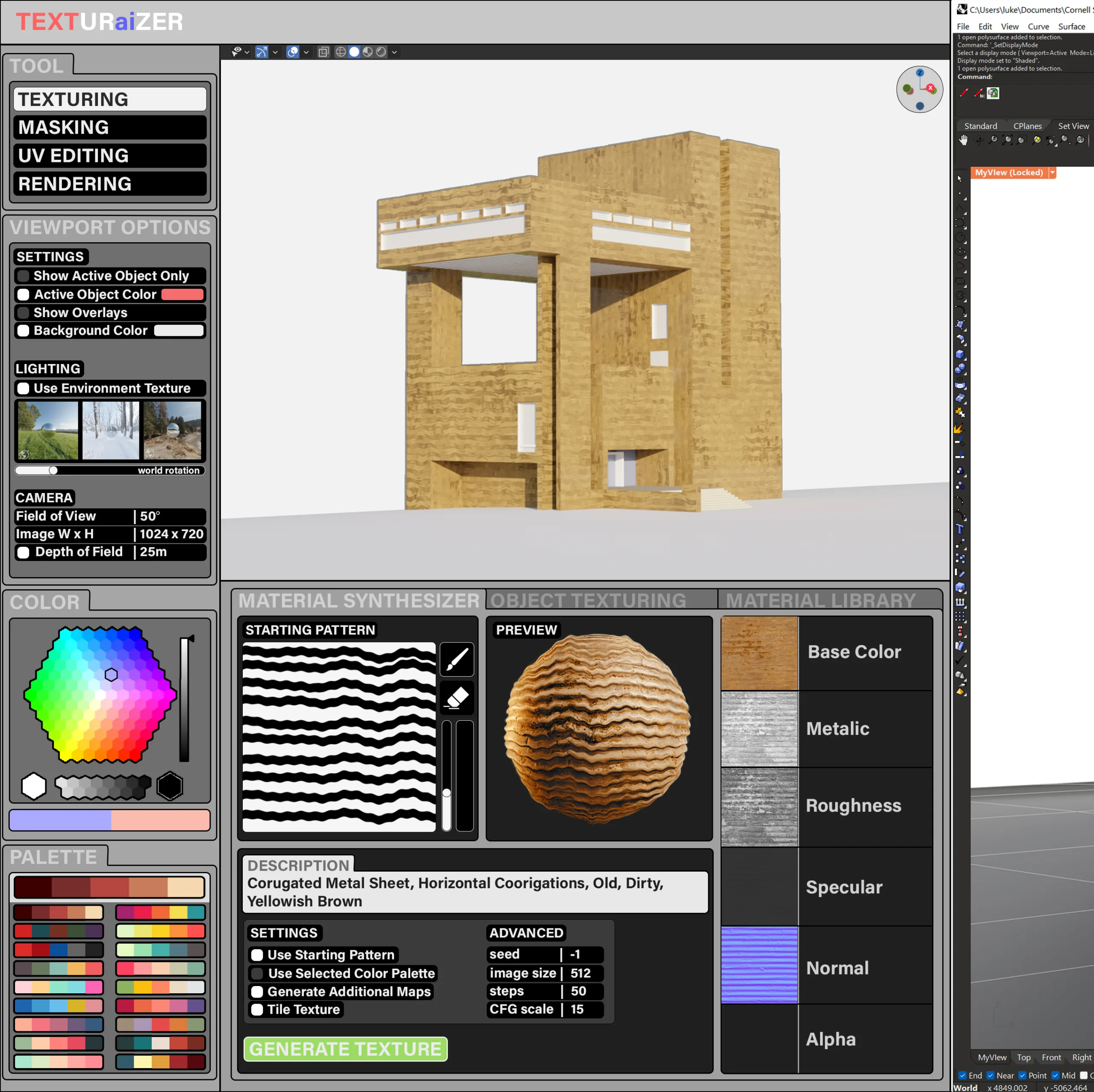 TEXTurAIzer - Initial Concept