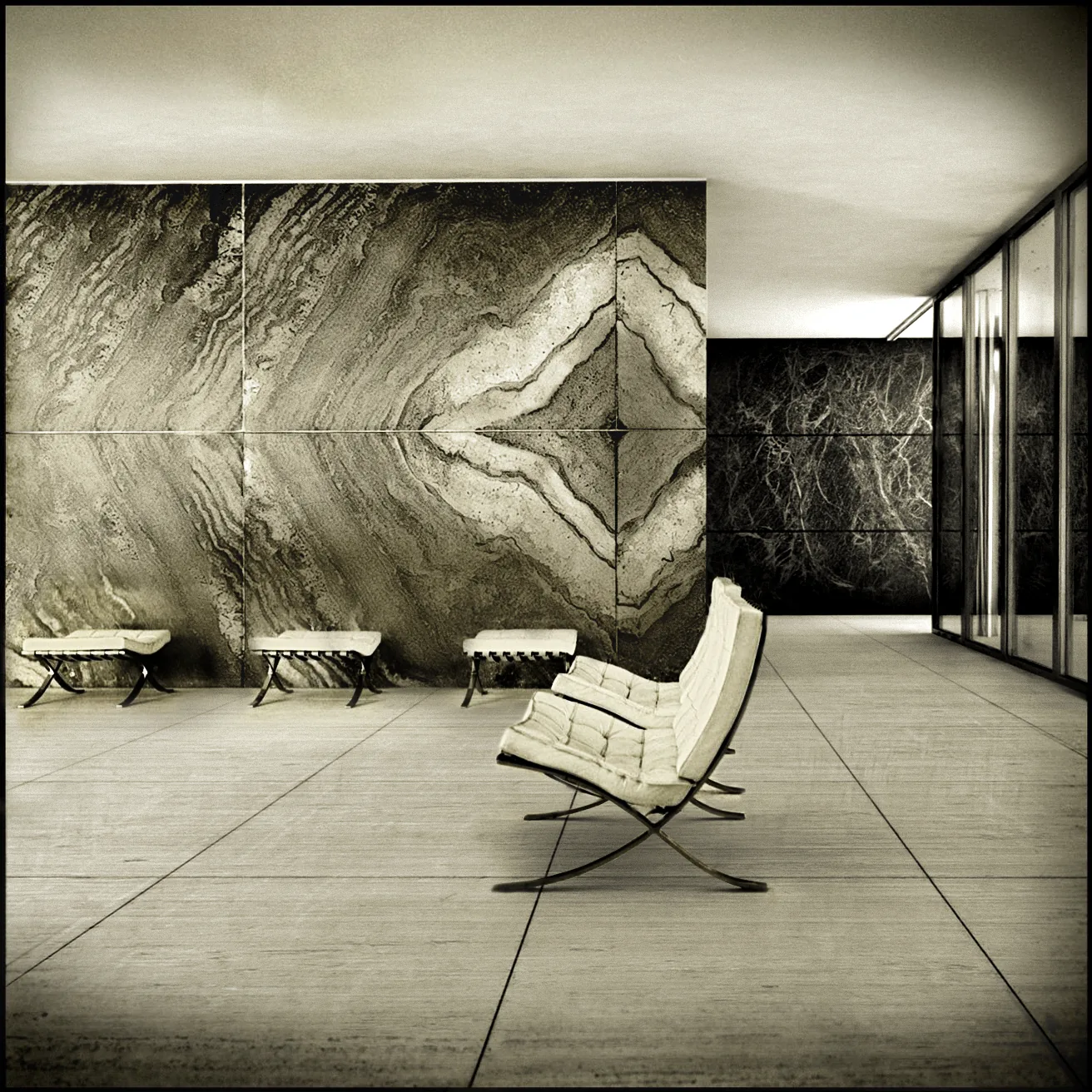 Barcelona Pavilion study